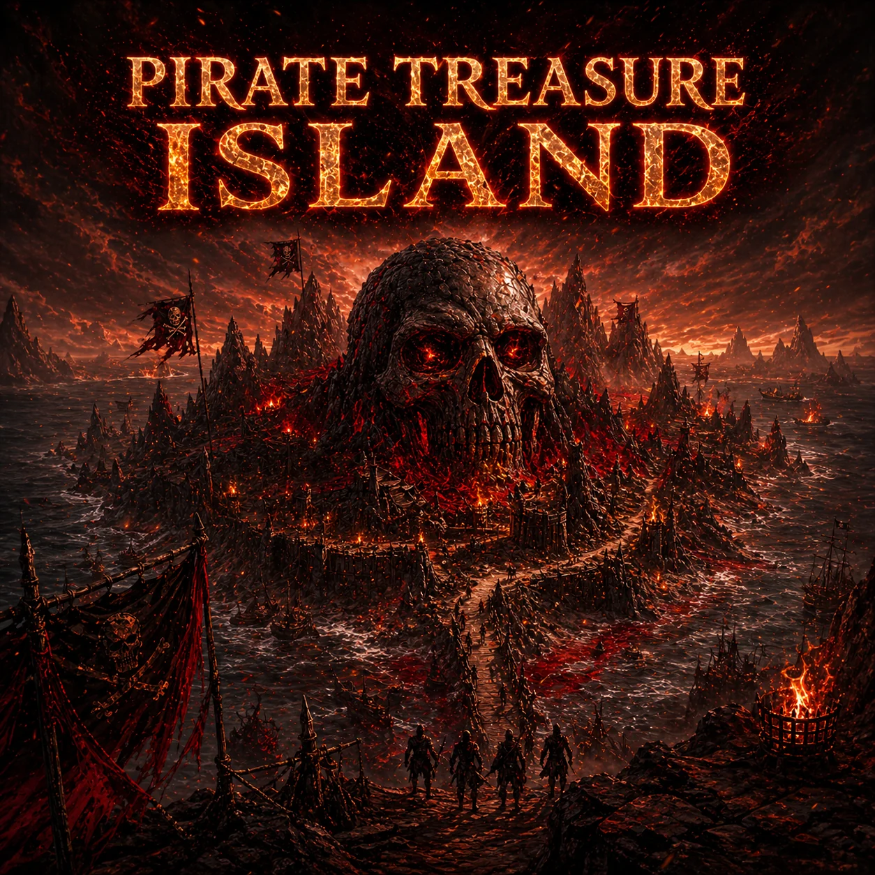 Pirate Treasure Island example in Heroes Of Ultima